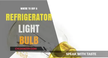 Best Places to Purchase a Refrigerator Light Bulb Easily