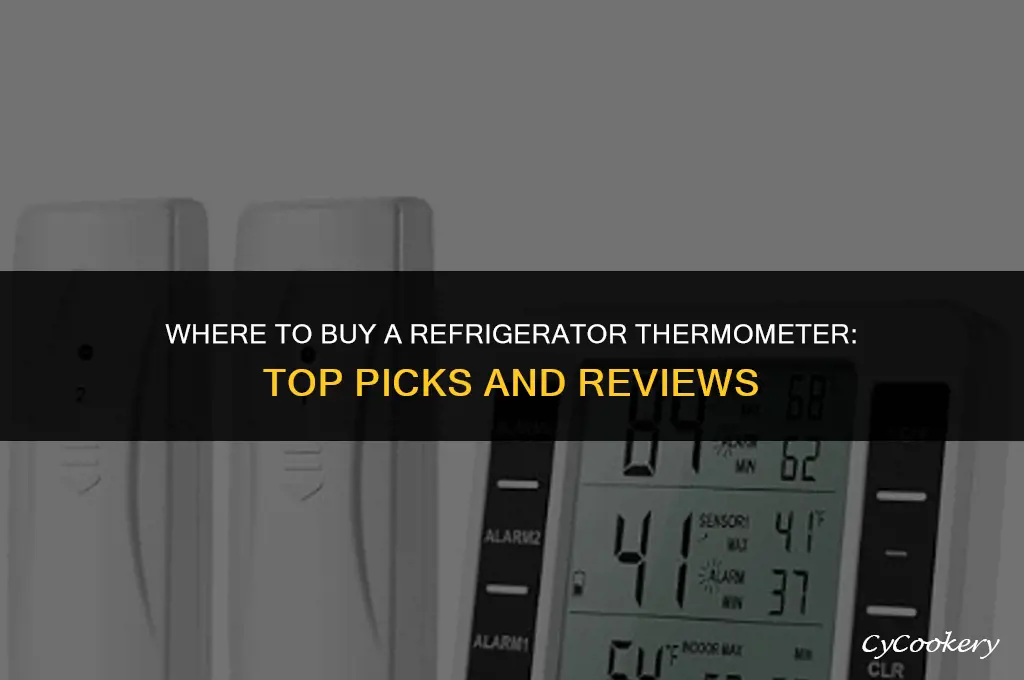 where to buy a thermometer for my refrigerator