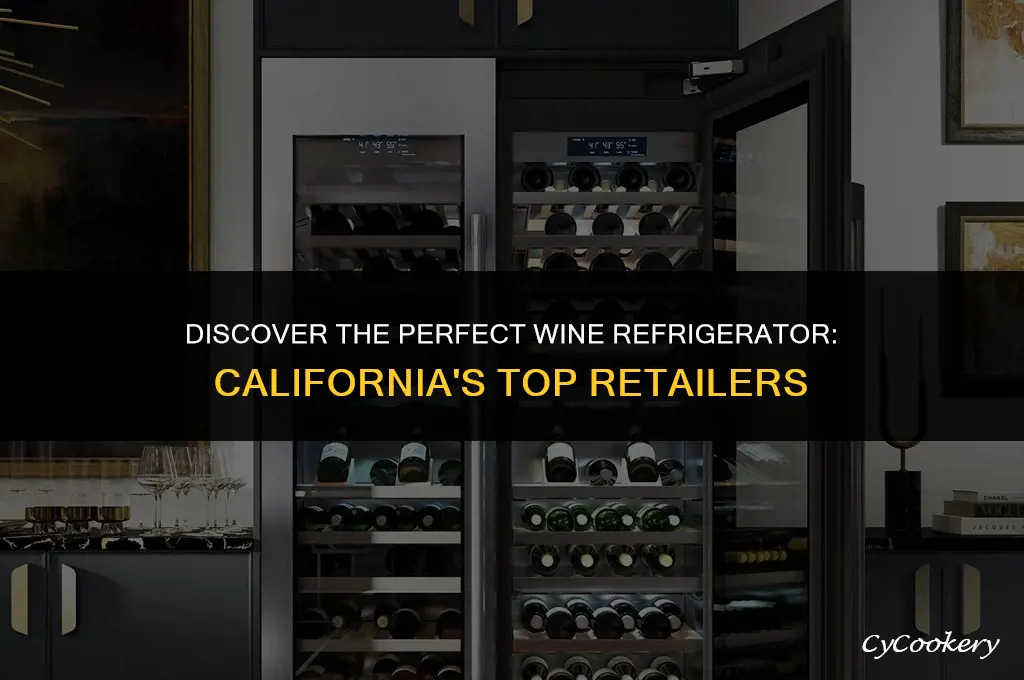 where to buy a wine refrigerator in california