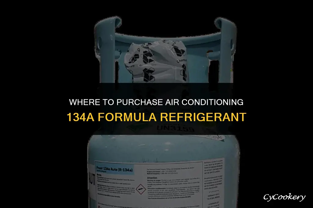 where to buy air conditioning 134a formula refrigerant