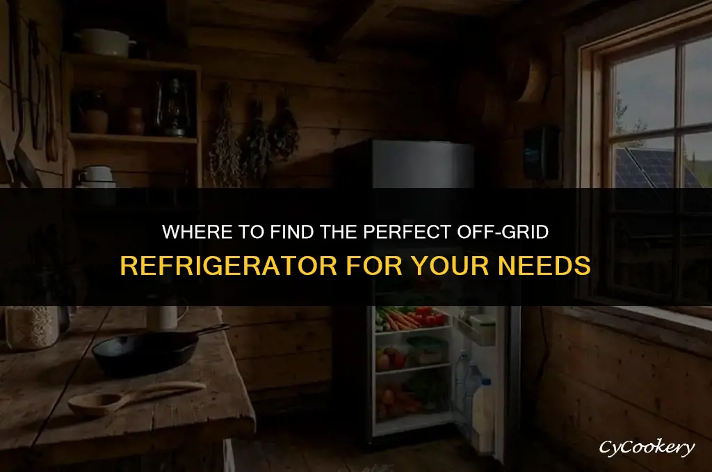 where to buy an off the grid refrigerator