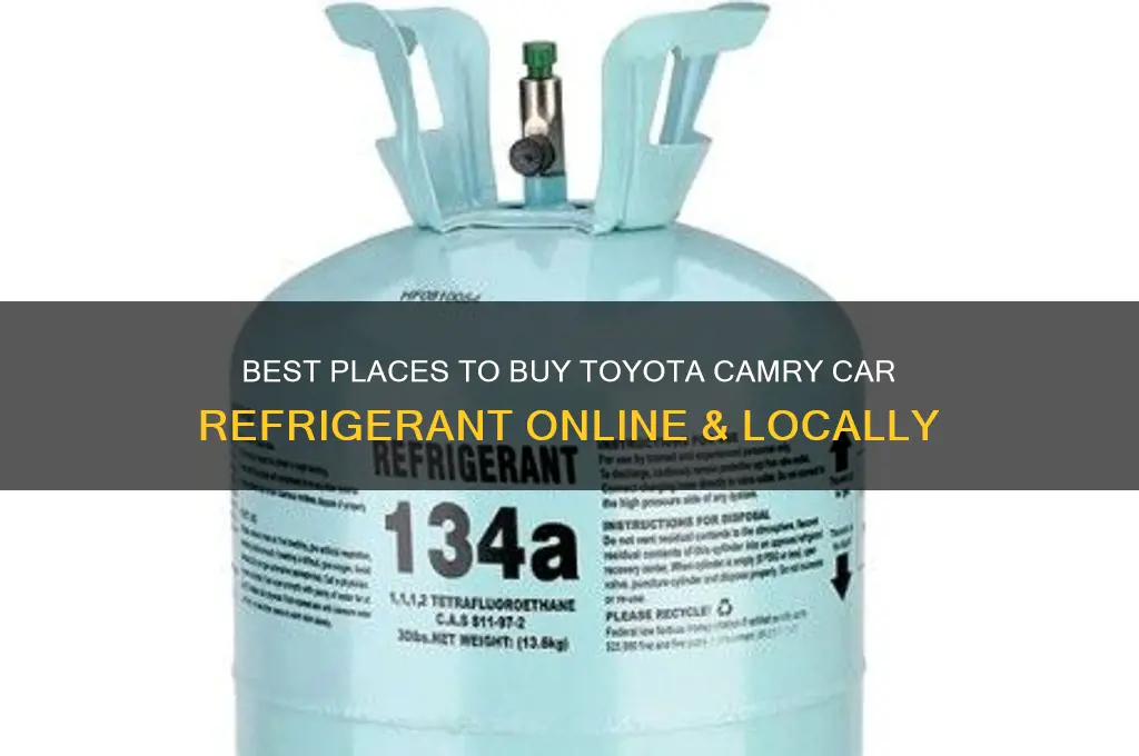 where to buy car refrigerant toyota camry