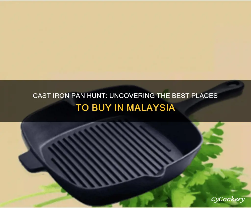 where to buy cast iron pan in malaysia