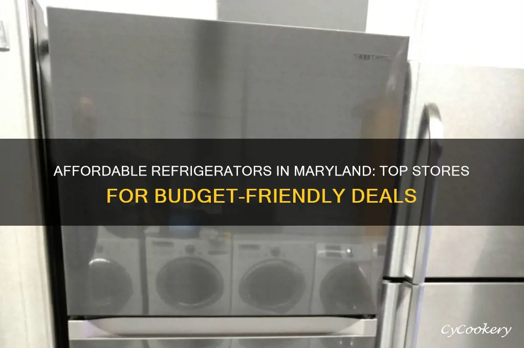 where to buy cheaper refrigerators in maryland