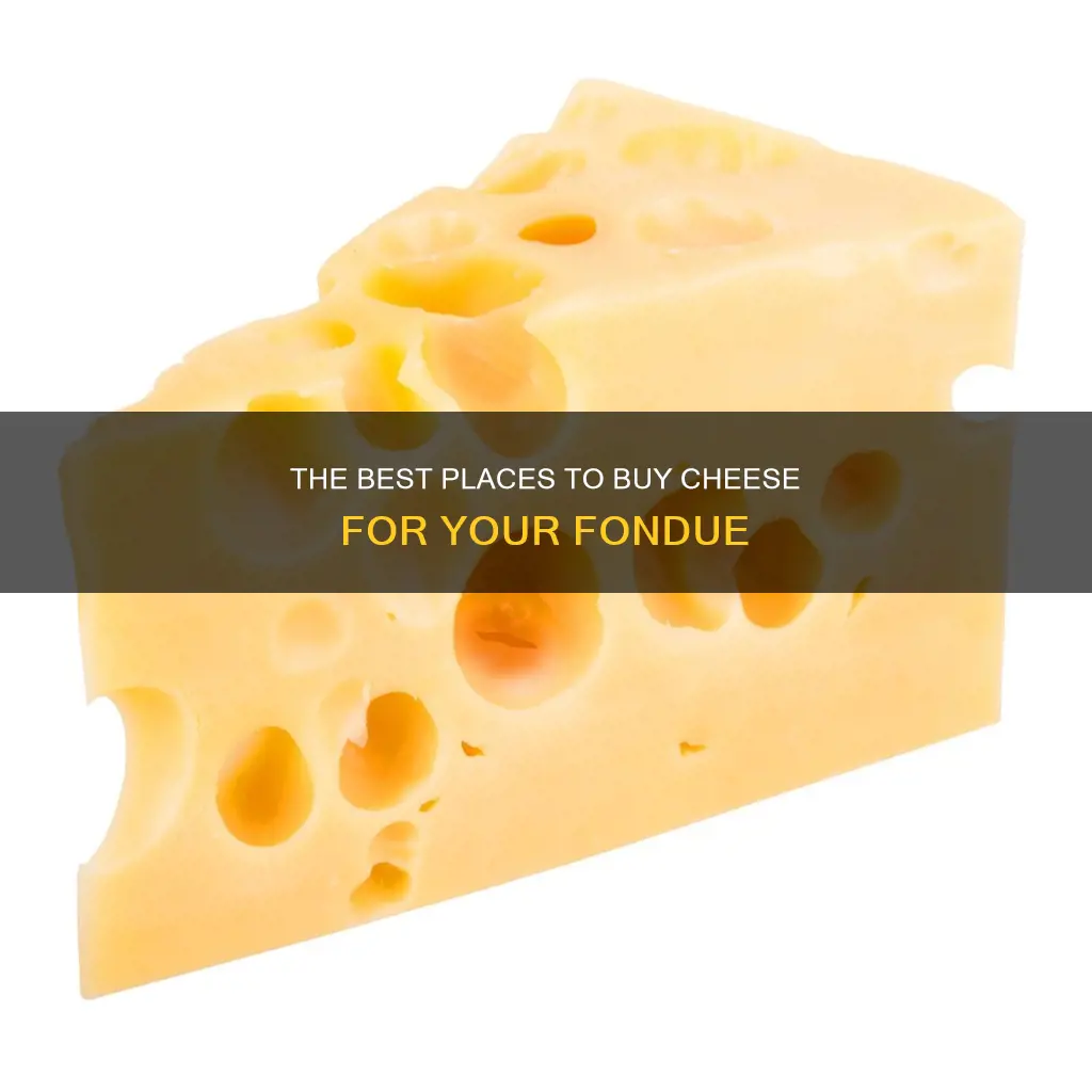 where to buy cheese for fondue