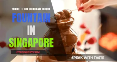 Singapore's Best Chocolate Fondue Fountains: Where to Buy