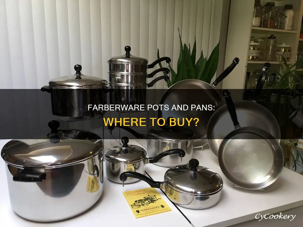 where to buy classic farberware pots and pans