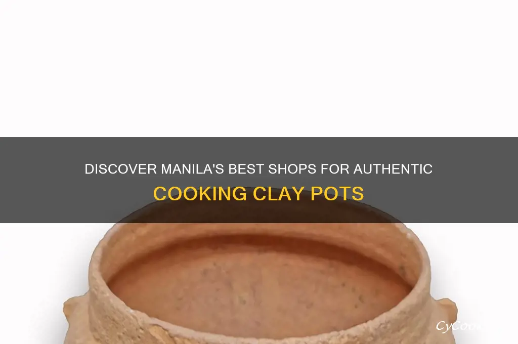where to buy cooking clay pot in manila