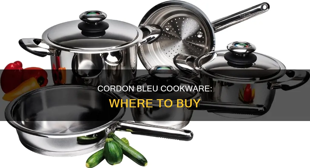 where to buy cordon bleu pots and pans