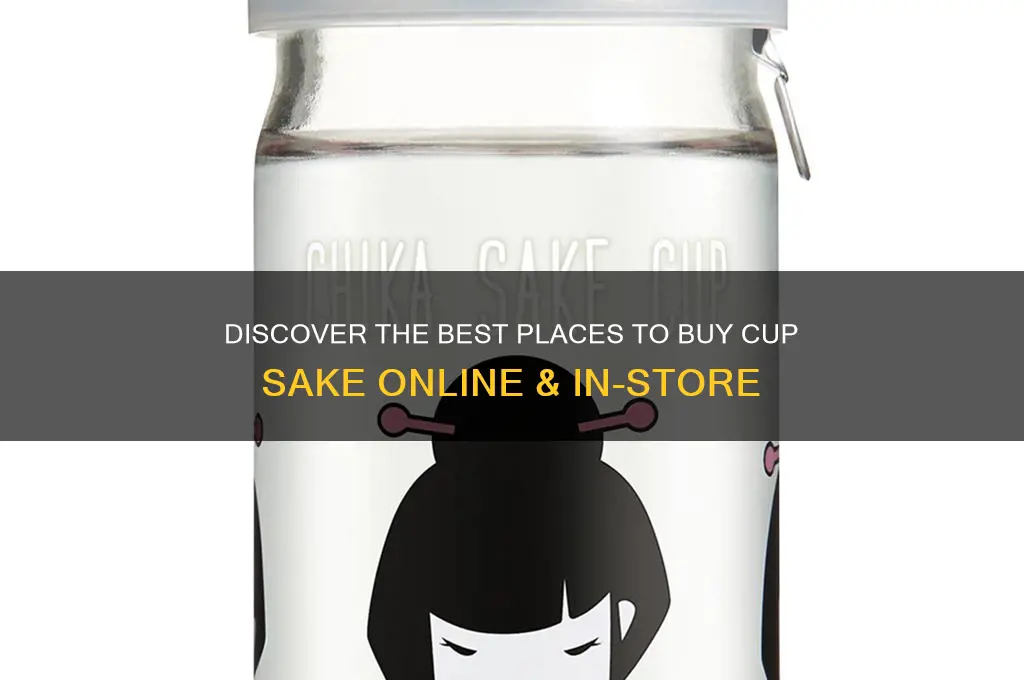 where to buy cup sake