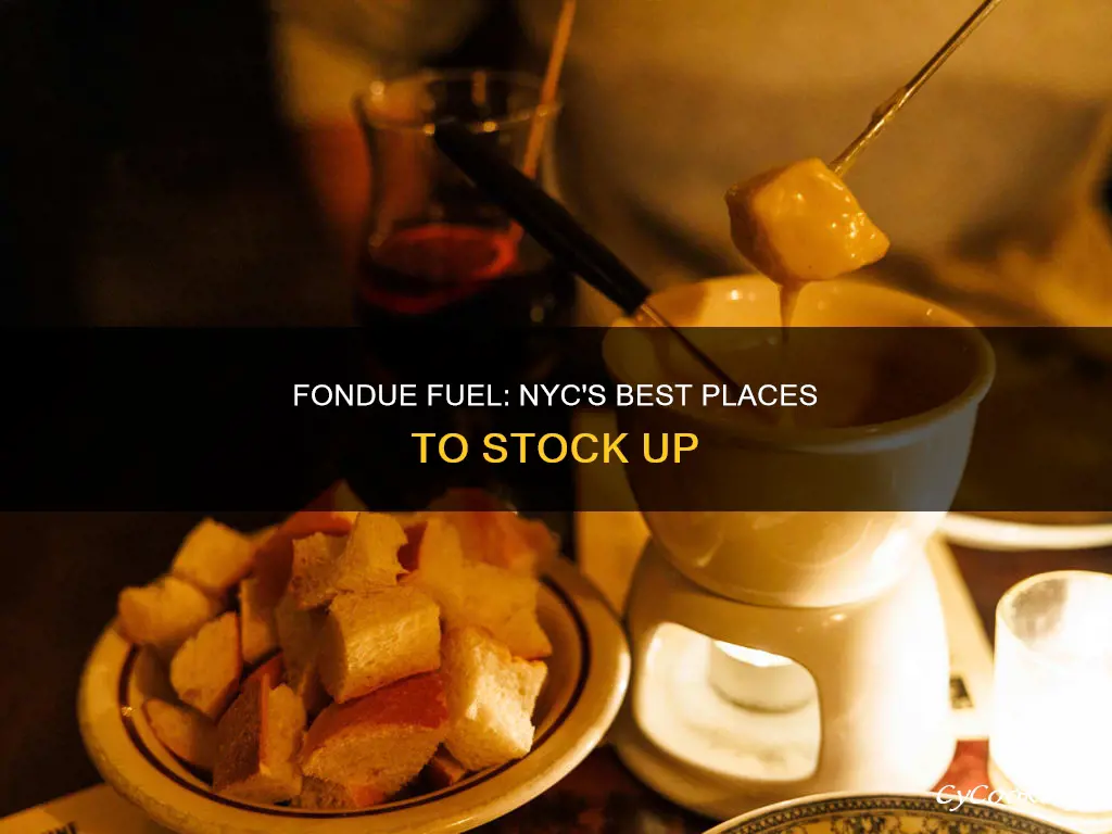 where to buy fondue fuel nyc