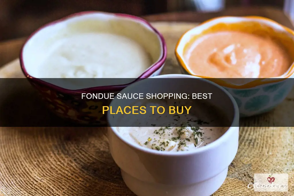 where to buy fondue sauces