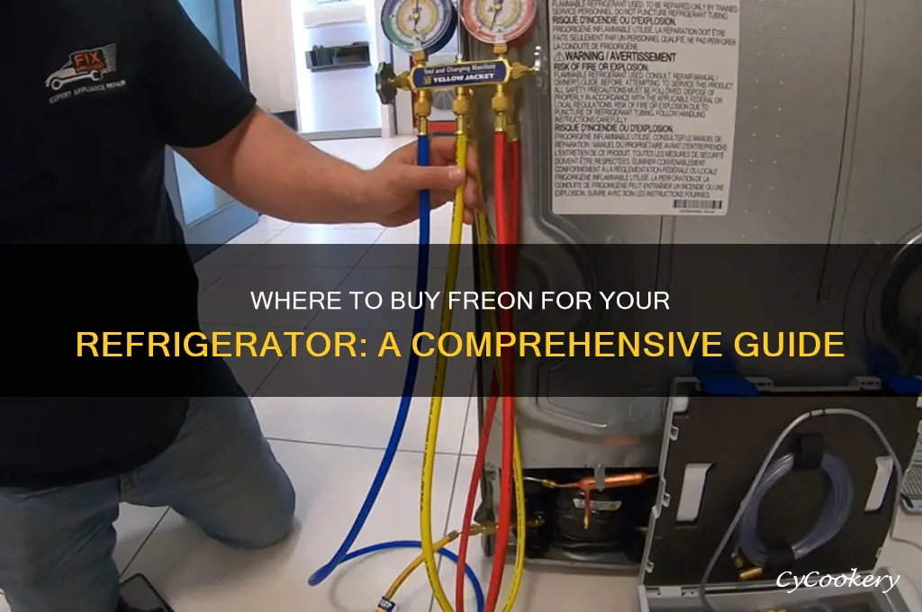 where to buy freon for a refrigerator