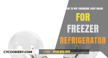 Where to Buy Frigidaire Light Bulbs for Your Freezer or Refrigerator