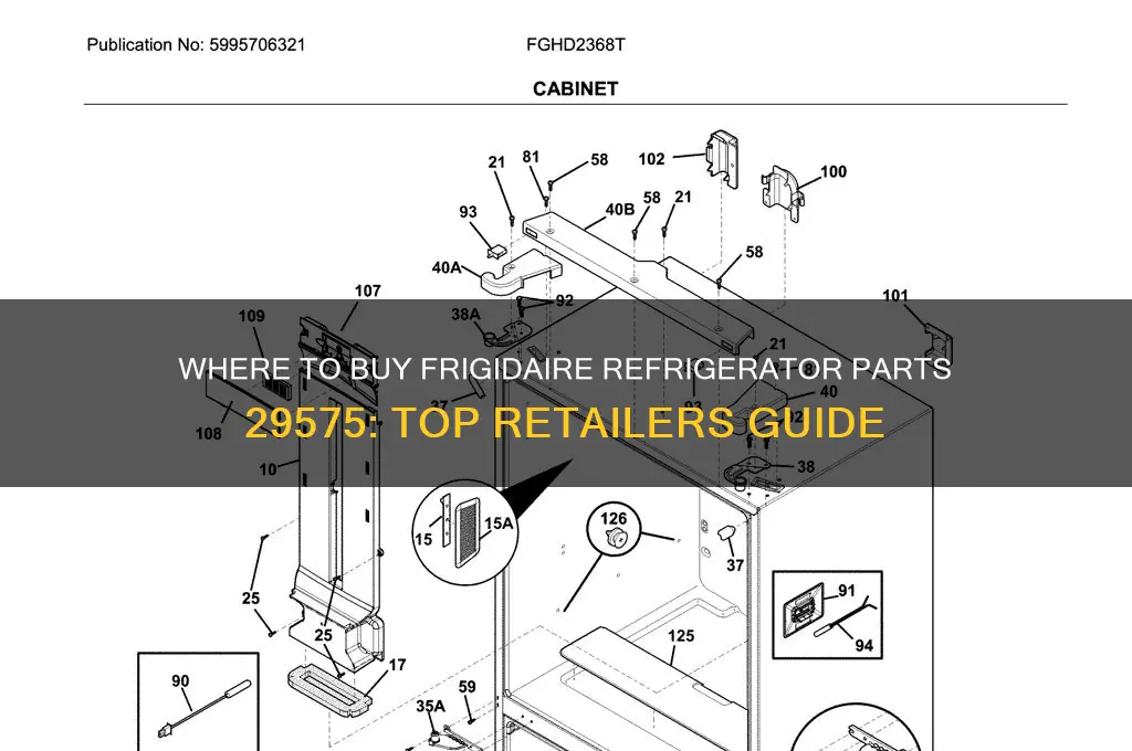 where to buy frigidaire refrigerator parts 29575
