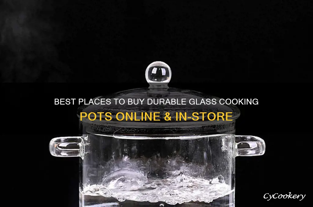 where to buy glass cooking pots