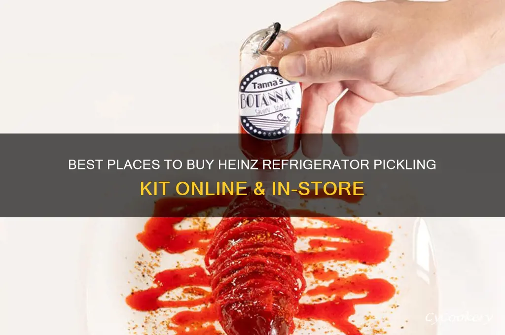 where to buy heinz refrigerator pickling kit