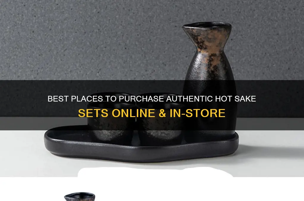 where to buy hot sake set