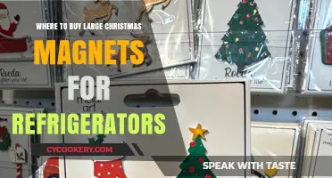 Festive Finds: Top Spots for Large Christmas Refrigerator Magnets
