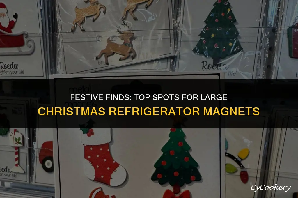 where to buy large christmas magnets for refrigerators