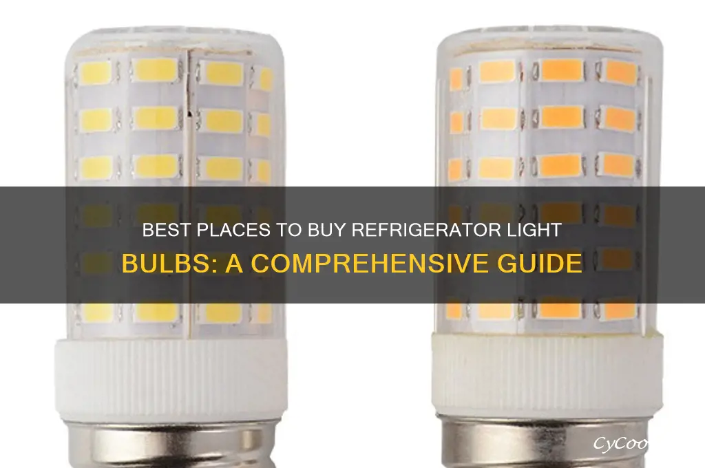 where to buy light bulb for refrigerator