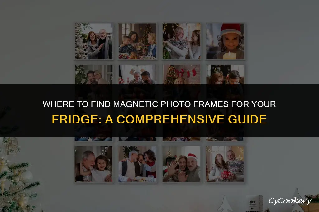 where to buy magnetic photo frames for refrigerator