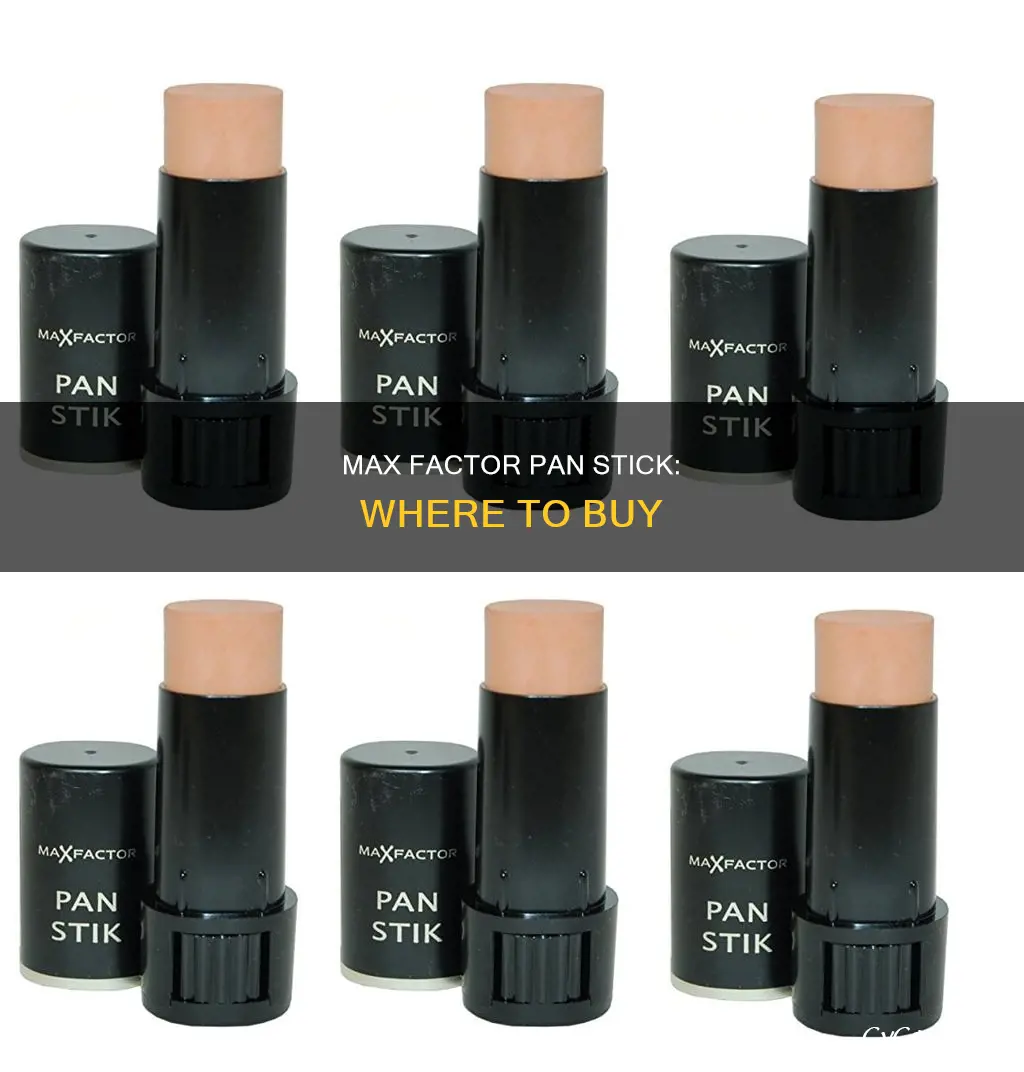 where to buy max factor pan stick