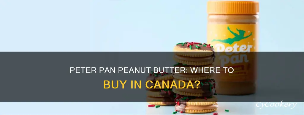 where to buy peter pan peanut butter in canada