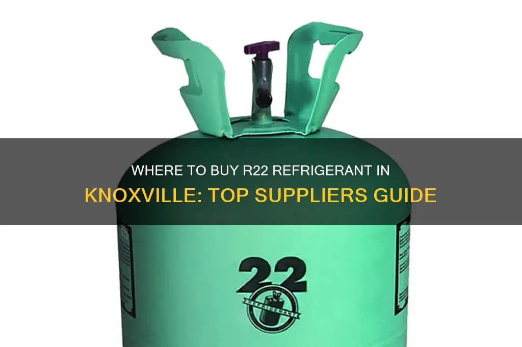 where to buy r22 refrigerant in knoxville