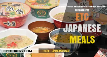 Best Places to Buy Ready-to-Eat Japanese Meals: Canned, Bottled, Refrigerated Options