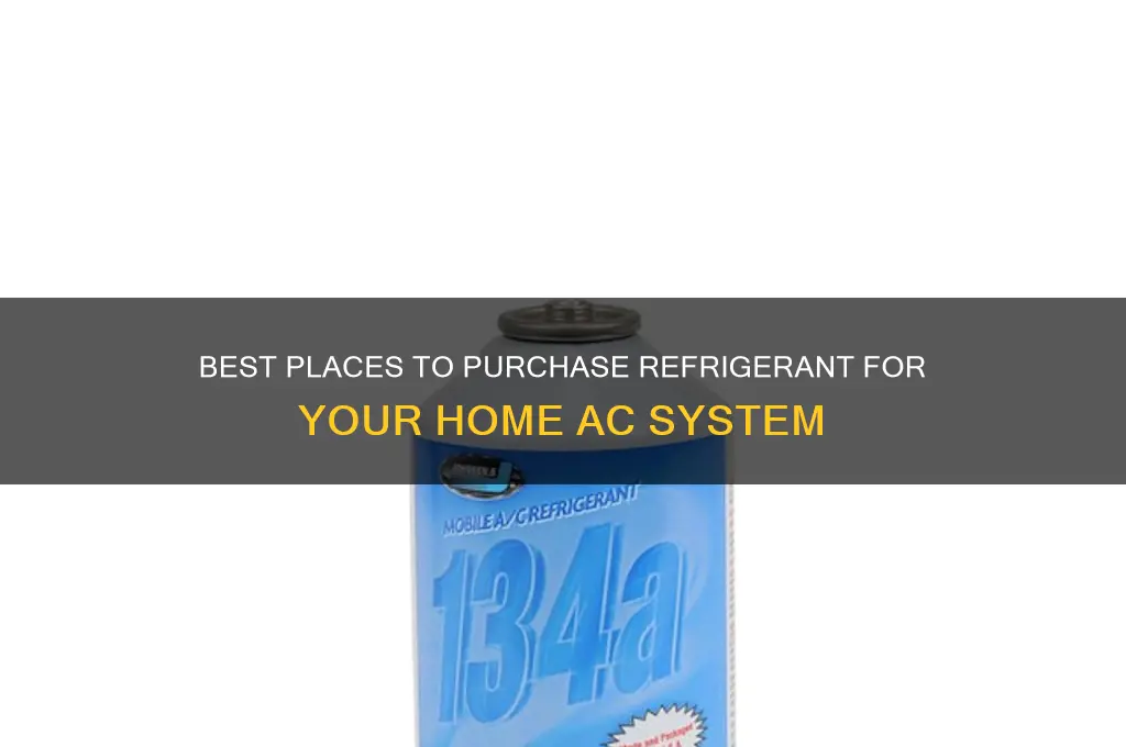where to buy refrigerant for home ac