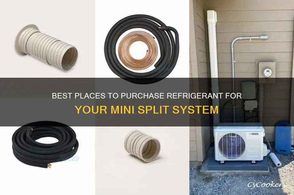 where to buy refrigerant for mini split