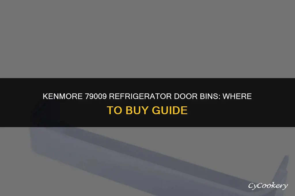 where to buy refrigerator door bins for kenmore 79009