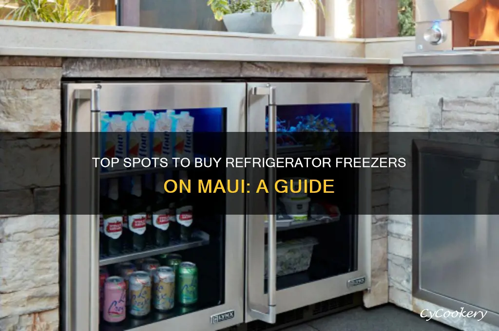 where to buy refrigerator freezers on maui