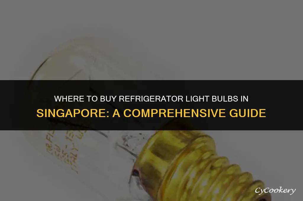 where to buy refrigerator light bulb in singapore