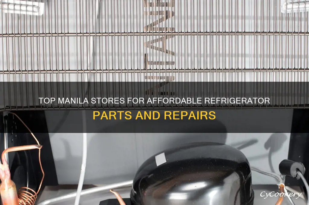 where to buy refrigerator parts in manila