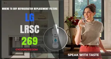 Where to Find LG LRSC 269 Refrigerator Replacement Filters: A Comprehensive Guide