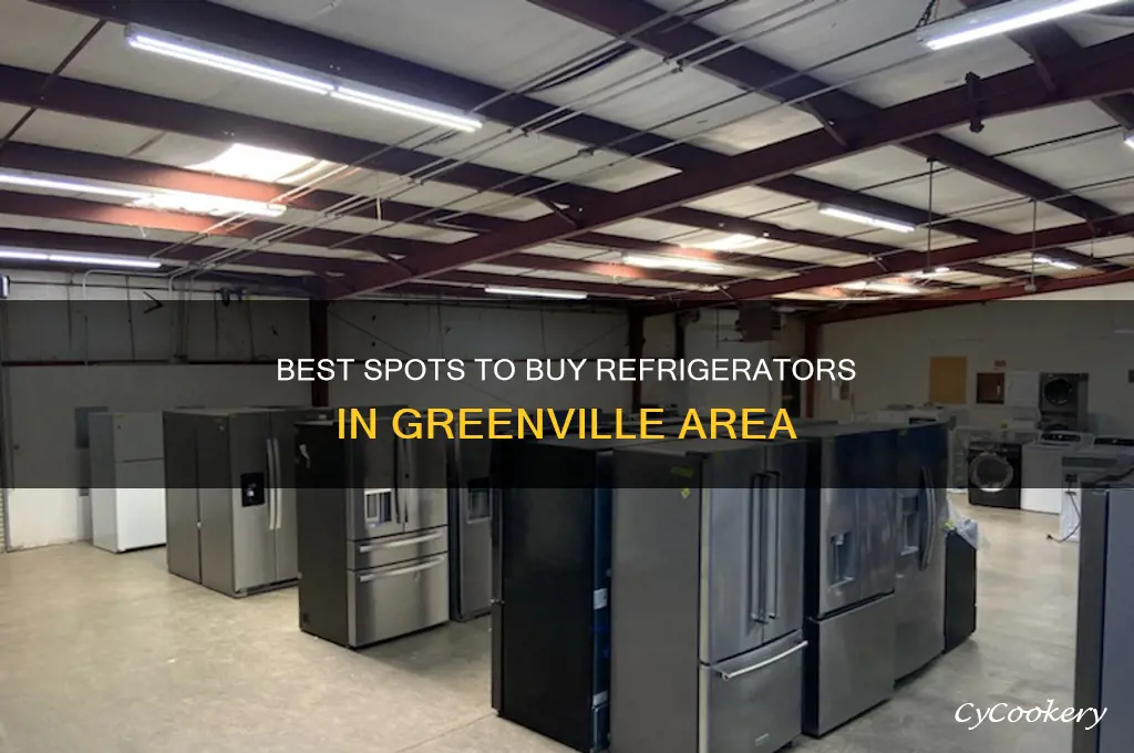 where to buy refrigerators in greenville area