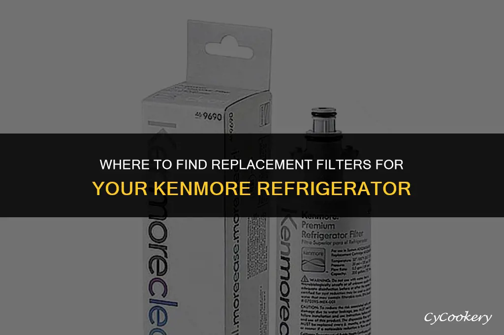 where to buy replacement filter for kenmore refrigerator