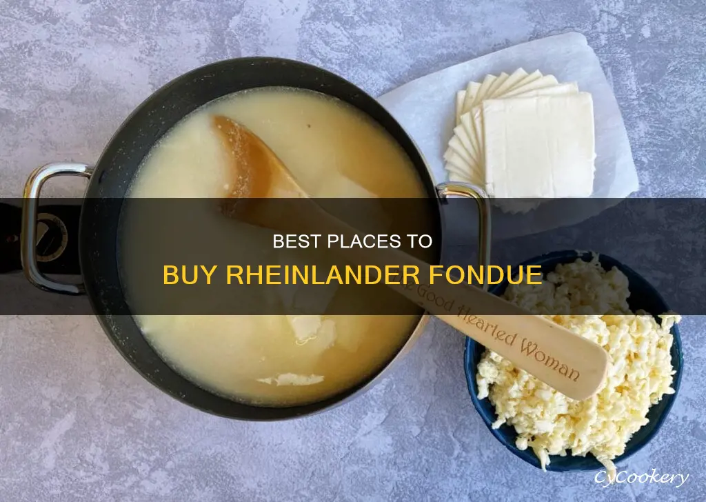 where to buy rheinlander fondue