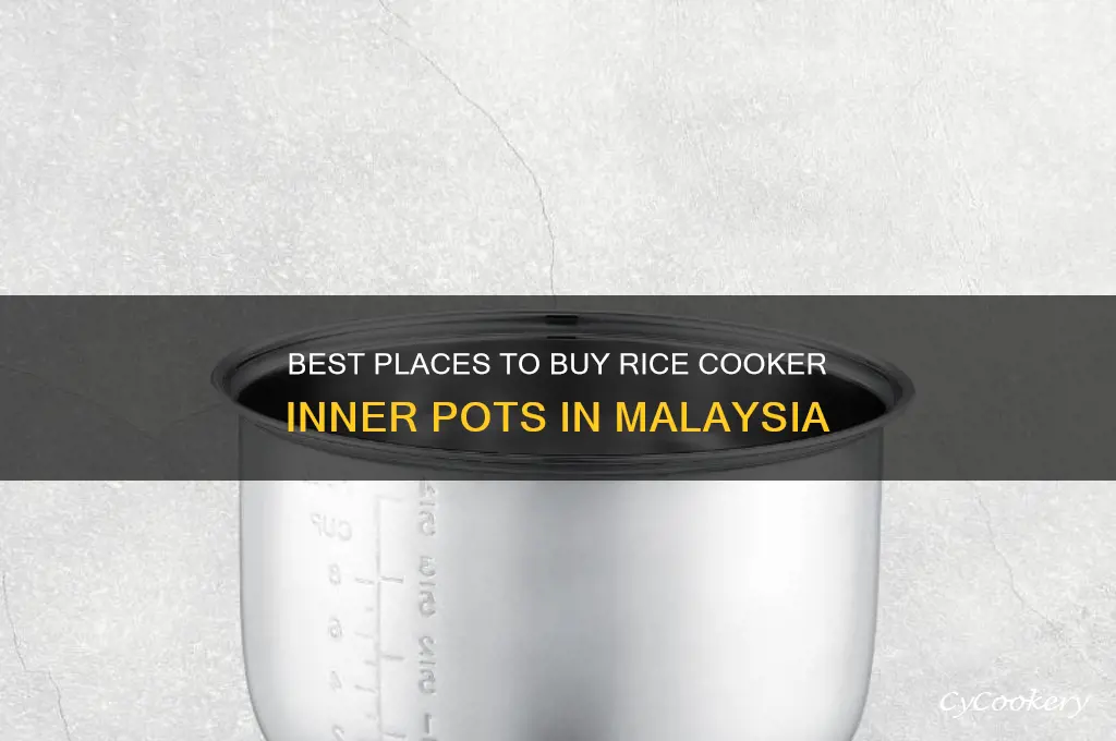 where to buy rice cooker inner pot in malaysia