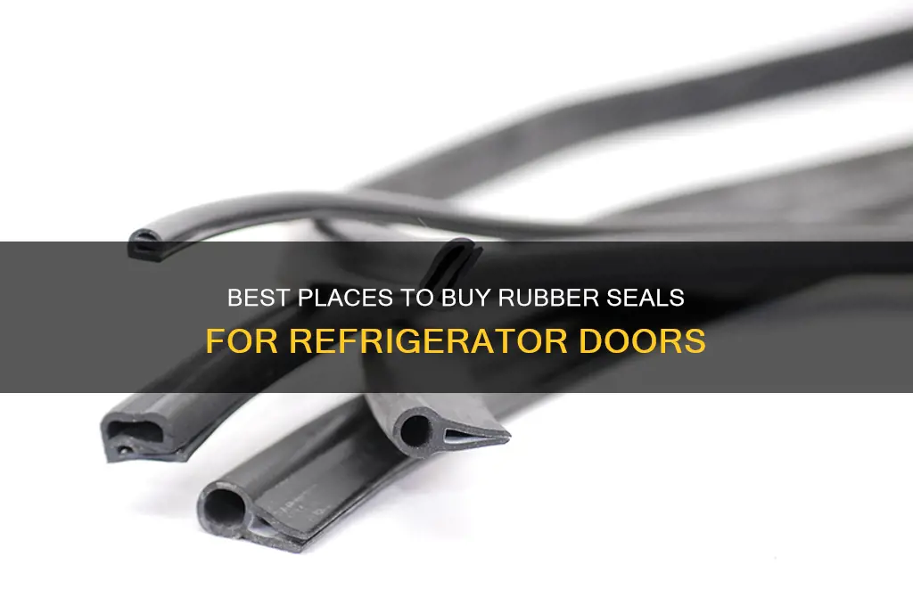 where to buy rubber for refrigerator door