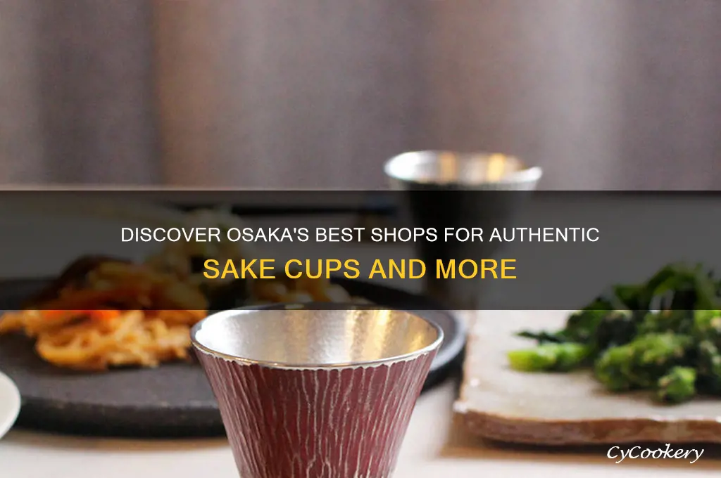 where to buy sake cups in osaka