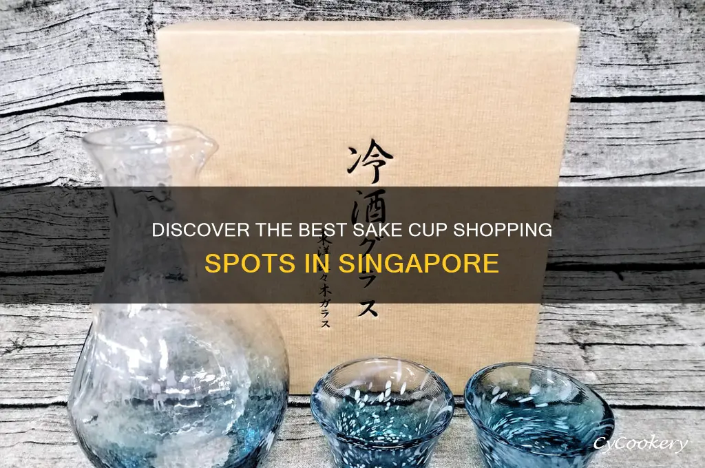 where to buy sake cups in singapore