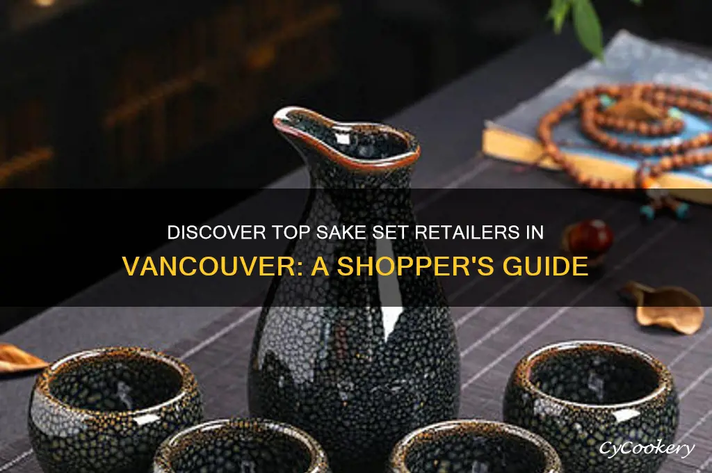 where to buy sake set in vancouver