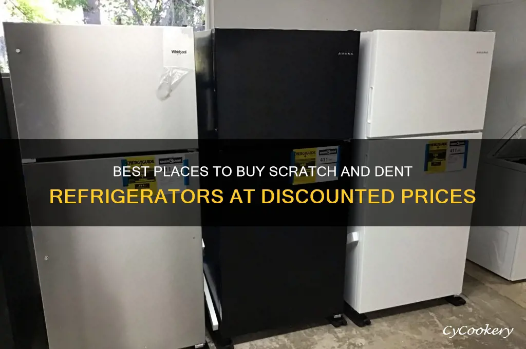 where to buy scratch and dent refrigerator