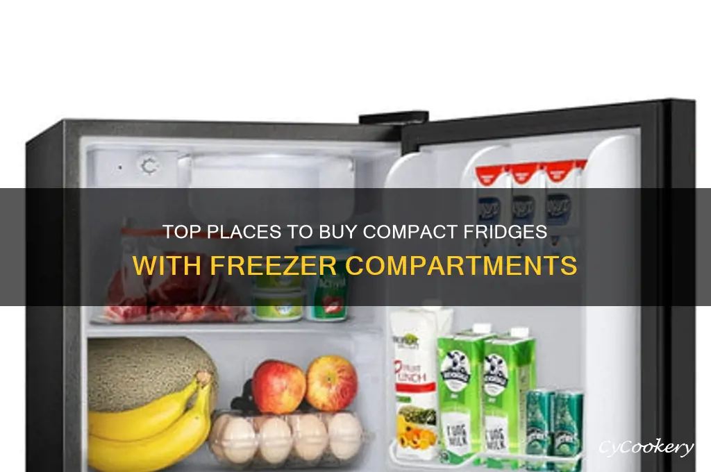 where to buy small refrigerator with freezer