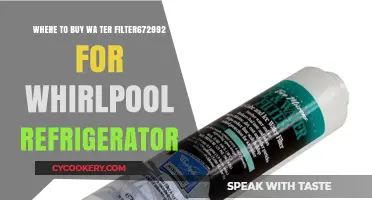 Where to Buy a Water Filter for Your Whirlpool Refrigerator