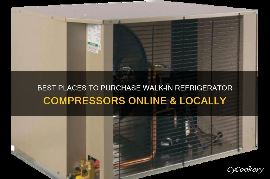 where to buy walk in refrigerator compressor