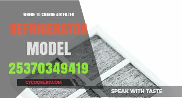 Easy Guide to Replacing Air Filters in Refrigerator Model 25370349419